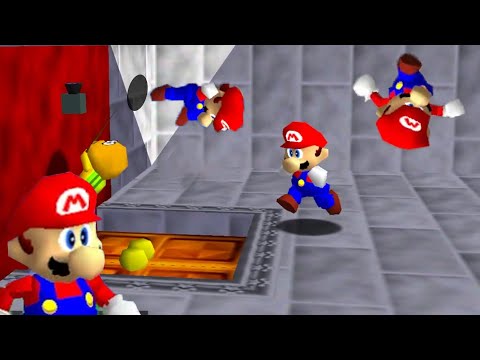 Mario 64 but gravity FLIPS every 30 seconds