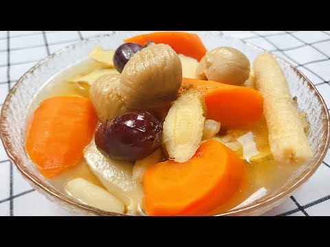 春天感冒咳嗽🤒久咳不愈食療養生湯水💥每日飲2碗😋補肺益氣✅化痰止咳❗補血養心❗增強抵抗力❗沙參玉竹北芪鹹豬骨湯❗Chinese cough and phlegm soup