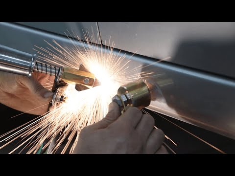 How to make a car spotter from an old starter?