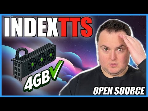 IndexTTS Voice Cloning and TTS in 4GB VRAM! (Local Test & Install)