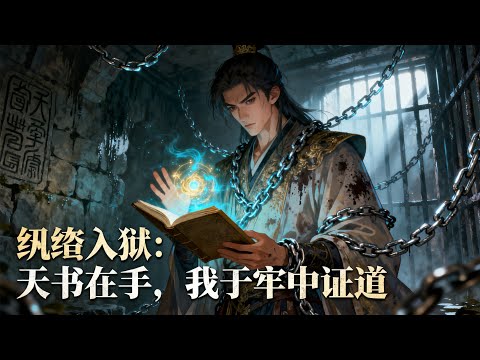 《纨绔入狱：天书在手，我于牢中证道》文科生穿成背锅世子，被打入天牢三年却靠神秘天书推演神功，出狱当日已悄然突破至拓疆境后期。#小說推荐#玄幻#修仙#漫畫解說#故事#有聲小說