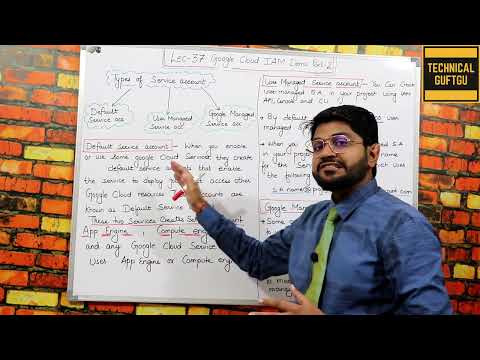 Google Cloud IAM Demo Part-2 Hindi/Urdu | Lec-37 | Service accounts in google cloud | GCP tutorials