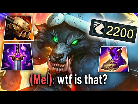 Warwick but I can FLY across the map with ult... (IT LOOKS LIKE I'M HACKING)