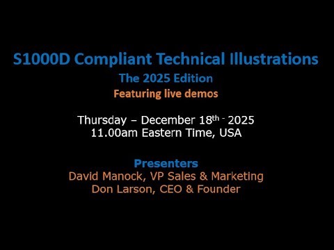 S1000D Compliant Illustrations - 2025