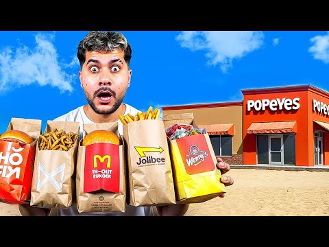 Ich Teste Alle Amerikanischen Fast Food Restaurants