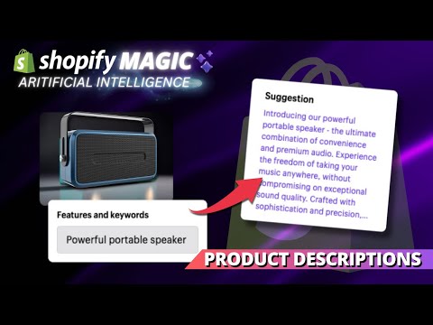 Shopify Magic AI | Generate Product Descriptions
