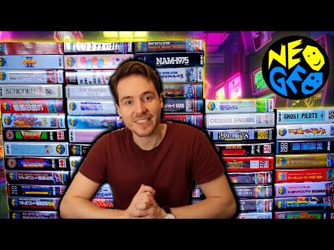 Student finds a HUGE Neo Geo AES Collection! │ "Retro Gaming for the Rich!"