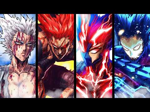 Garou’s ENTIRE Evolution into Cosmic Fear GOD! One Punch Man Explained