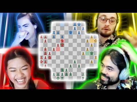 I'm Already Live! | 4 Player Chess with @BotezLive  @GothamChess and @Nemo Zhou