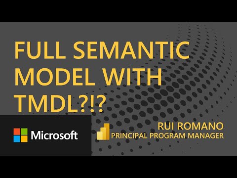 Power BI Demo - Full Semantic Model with TMDL?!?