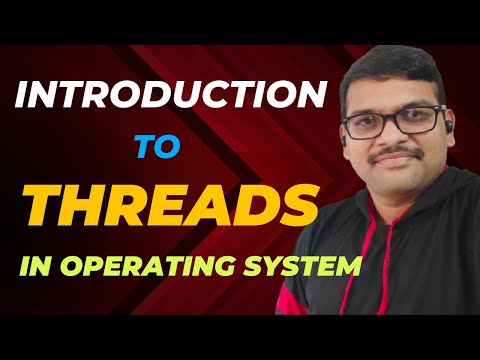 INTRODUCTION TO THREADS IN OPERATING SYSTEM || SINGLE & MULTI-THREADED PROCESS || OPERATING SYSTEM