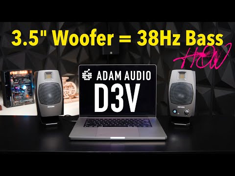 These Adam Audio D3V Studio Monitors Surprised Me!