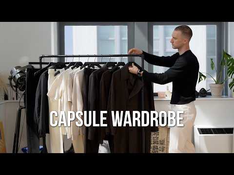 15 Piece Capsule Wardrobe Men | Upscale Casual Spring Summer Outfits