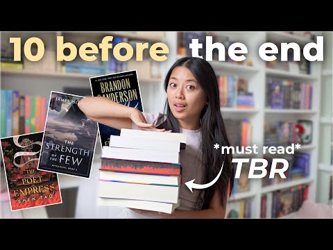 10 books I NEED to read before the end of the year 📚 | 10 before the end TBR 💕