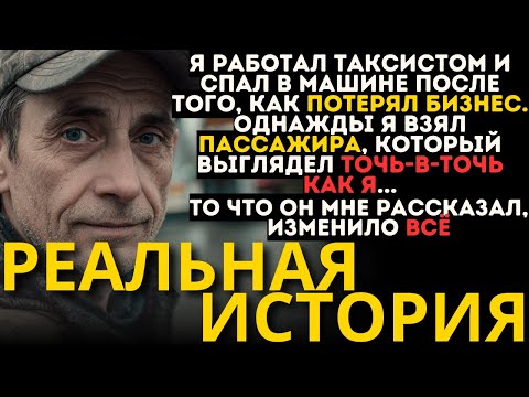Я СПАЛ В МАШИНЕ И РАБОТАЛ В ТАКСИ, ОДНАЖДЫ ПАССАЖИР СКАЗАЛ "ТЫ ВЫГЛЯДИШЬ КАК МОЙ ПОТЕРЯННЫЙ БРАТ"...