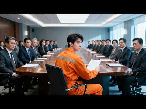 【Movie】股東會上，所有人以為董事長遲到，下秒男保潔脫下外套大喊“我就是”！