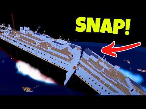 Can We SURVIVE as CAPTAIN on Roblox TITANIC!?