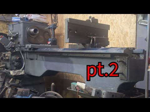 Part 2: Lathe Bed - Wecheco Lathe - Starting the Grinding Carriage