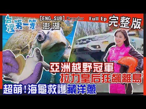 [全新] Penghu【救護小海龜 糞便檢查、餵藥洗澡有個好"龜"宿／西嶼海冰箱『夢幻黃藍瓜石斑』／天使臉孔、魔鬼身手"拉力女王"帶飆離島拉力賽】│2022.07.17│《台灣第一等》完整版