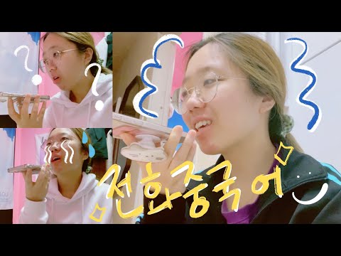 ☎️ 5군데에서 해 본 전화중국어 레벨테스트 체험기 | 중국어초급자의 엉망진창 중국어회화..😂 | 정들다
