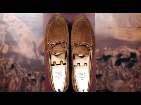 Unboxing | Carmina Snuff Suede String Loafer