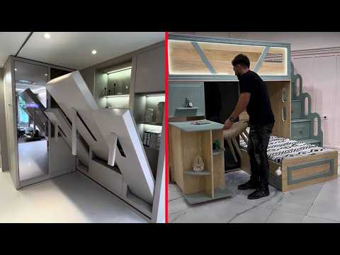 Smart Space-Saving Furniture & Creative Storage Solutions | Multi-Use Designs You’ll Love🏡