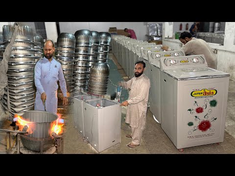 How to Make a Washing Machines in Factory Process | How It’s Made in Factory