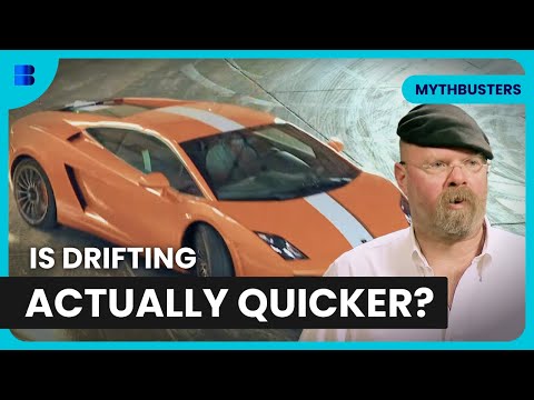 The Truth Behind Drift Racing - Mythbusters - S09 EP03 - Science Documentary