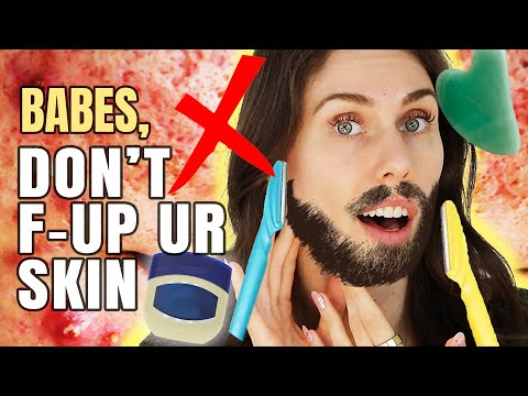 3 Things Making Your Skin WORSE - Dermaplaning, Gua Sha & Slugging Retinoids 🥵