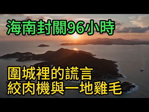 海南封關96小時：圍城裡的謊言、絞肉機與一地雞毛