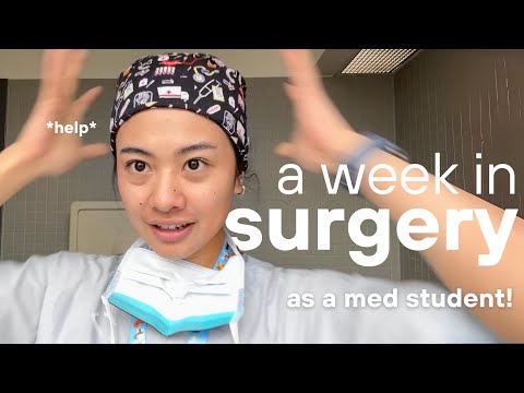 MED SCHOOL VLOG π©Ί | First Week in General Surgery!!