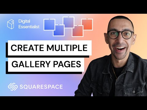 Squarespace How to Make Multiple Pages Within A Gallery | Two Methods
