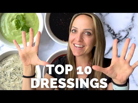 Top 10 Oil-Free Salad Dressings!