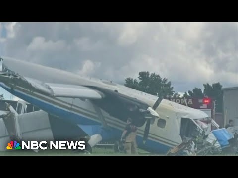 Multiple people injured after skydiving plane crash in Tennessee