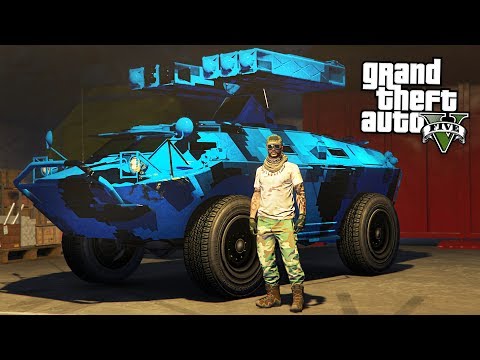 GTA 5 GUN RUNNING DLC - NEW MILITARY VEHICLES & SPECIAL APC TANK MISSION! (GTA 5 Gun Running Update)