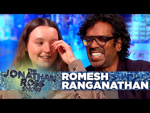 Romesh Ranganathan's 'Porking' Joke Leaves Bella Ramsey In Tears | The Jonathan Ross Show