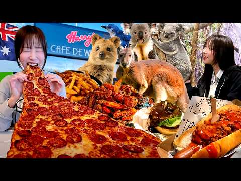 Sydney GIANT Pizza and Legendary 80yr Meat Pie with Boiling Crab and Wild Zoo