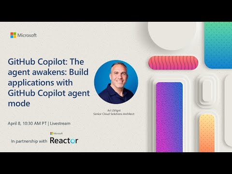 Learn Live: GitHub Copilot: The agent awakens: Build applications with GitHub Copilot agent mode