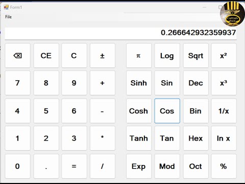 How to Create a Scientific Calculator using Visual Basic.Net - Full Tutorial
