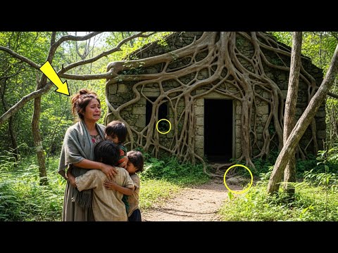 La Viuda Huyó A Una Casa Cubierta De Raíces En Medio Del Monte — Pero Lo Que Estas Sostenían...