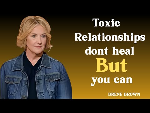 “5 Hard Truths I Learned Too Late About Toxic Relationships | Brené Brown Motivation || Speech By Al