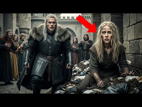 El Rey Alfa jamás pensó que la joven hurgando en la basura era su hija… hasta ver su collar