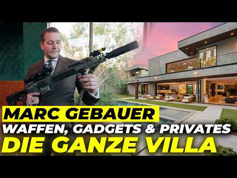 MARC GEBAUER zeigt seine Spielzeuge | ROOMTOUR durch die gesamte US-VILLA