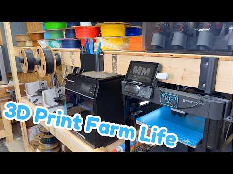 Printing, Packing & Perfecting – A Productive Day in My 3D Print Farm!