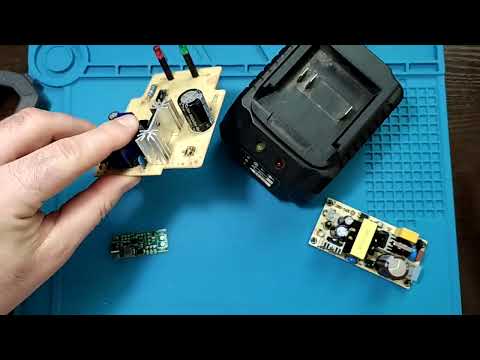 Переделка зарядного устройства для АКБ  21в