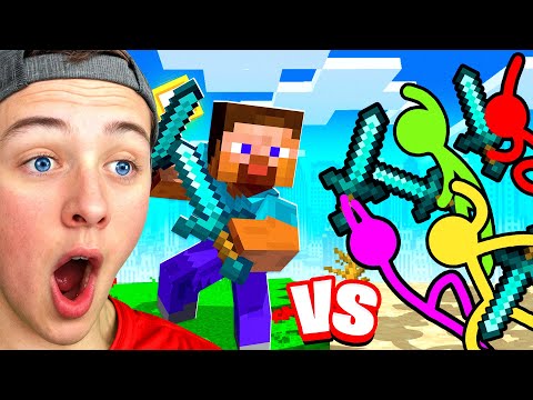 FIVE HOURS of Animation vs Minecraft! (Alan Becker)