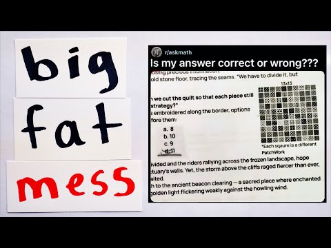 His Homework's a Crazy Hard 100 Year Old Puzzle