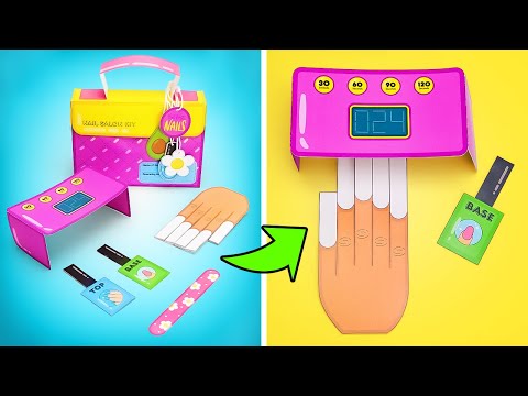 Kotak Salon Kuku DIY! 💼💅 Praktekkan Manikur Impianmu dengan Penuh Gaya!