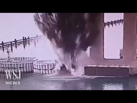 Watch: Ukraine Attacks Key Bridge Connecting Russia to Crimea | WSJ News