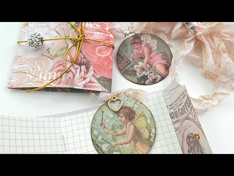 Easy Circle Punch Hidden Vintage Style Paper Clips Tutorial “The Lazy Sunday Kind!”